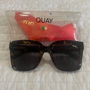Quay Australia Tortoise Frame Sunglasses